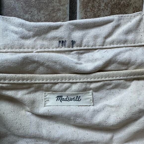 Madewell Insider Canvas Tote With Rainbow Wave‎ 19.5" x 16.75" - Picture 6 of 10